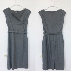 Banana Republic Fitted Midi Dress